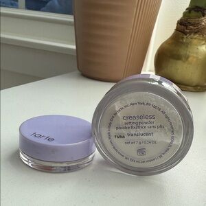 Tarte creaseless setting powder